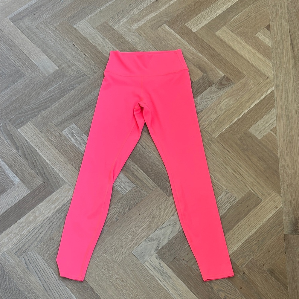 Alo neon pink leggings medium